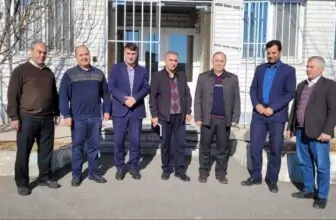حضور کارشناسان سیاسی انتخابات استانداری در بخشداری بخش کندوان میانه