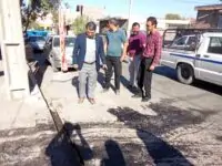 بازدید میدانی بخشدار محترم بخش کندوان از روند اجرای پروژه آسفالت معابر روستای آونلیق
