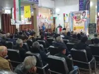 مراسم سالروز گرامیداشت یادواره شهدای بخش کندوان به میزبانی روستای آونلیق برگزار گردید