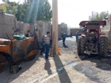 پروژه آسفالت معابر روستای آونلیق به متراژ حدوداً ده هزار متر مربع